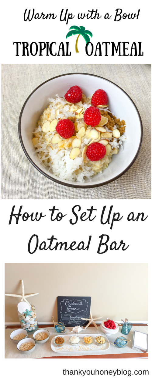 Tropical Oatmeal #BringYourBestBowl #Target {ad}