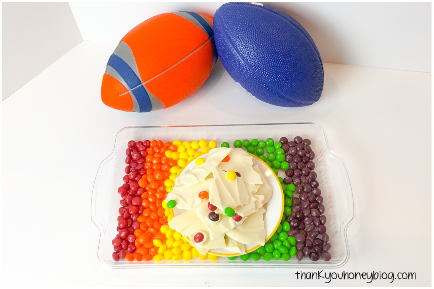 Skittles Bark #MakeSB50Sweeter #ad