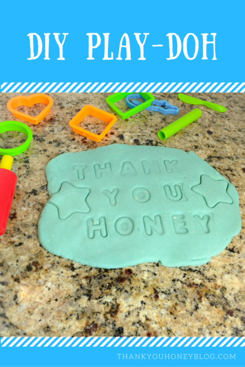 DIY Play-Doh #HugtheMess #cbias