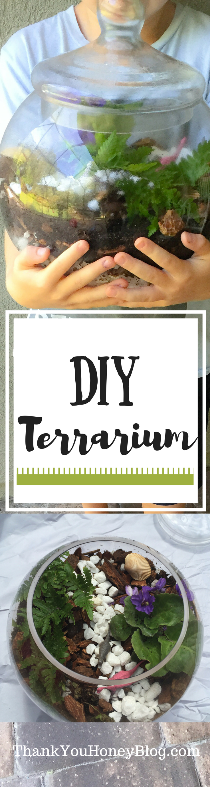 DIY Terrarium #FreeToBe #ad