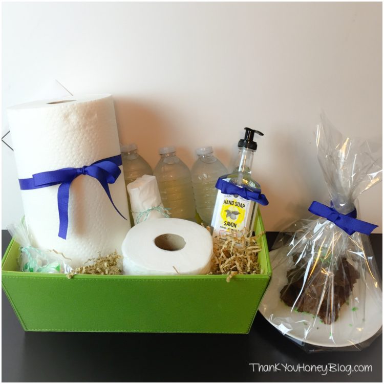 DIY Welcome Basket #FavoritesInAMix #ad