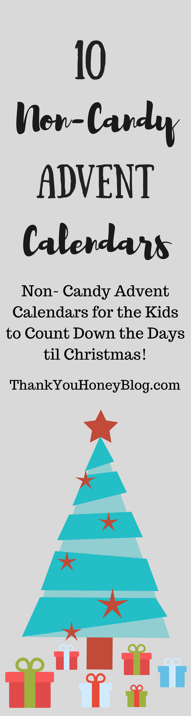 10 Awesome Non- Candy Advent Calendars